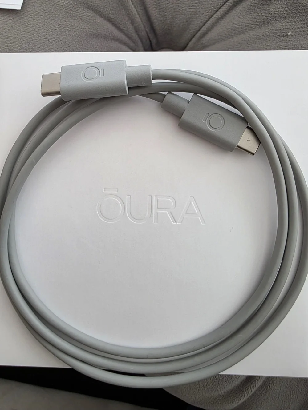 Oura Ring 4 Silver Smart Ring - Size 11